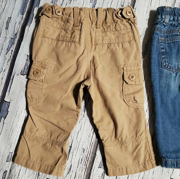 BABYGAP Pants Jeans Baby Size 12-18 Months - 2 Pairs Set - Picture 3 of 14